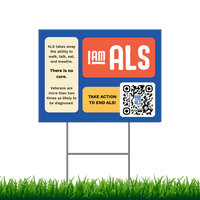 I AM ALS Yard Sign