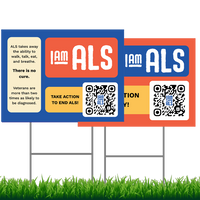 I AM ALS Yard Sign
